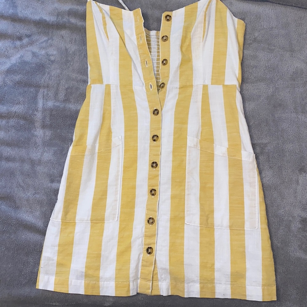 Yellow Stripped Dress